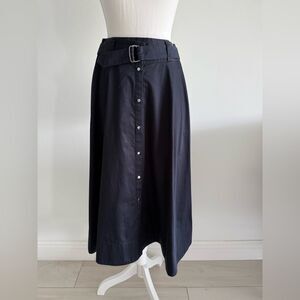 GERARD DAREL Elegant  Maxi Skirt.dark blue